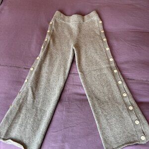 Theory Wool Button-Up Pants